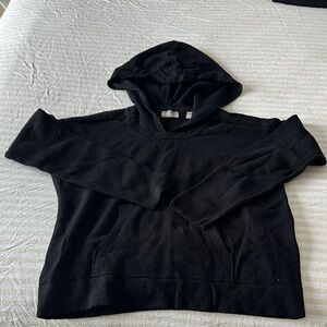 Black Hooded Sweatshirt